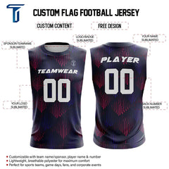 Shadow Grid Compression 7V7 Flag football Jersey custom content