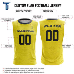 Diamond Core Compression 7V7 Flag football Jersey custom content