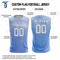 Wire Mesh Compression 7V7 Flag football Jersey custom content