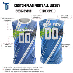 Flash Strike Compression 7V7 Flag football Jersey custom content