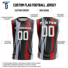 Blaze Slash Compression 7V7 Flag football Jersey custom content