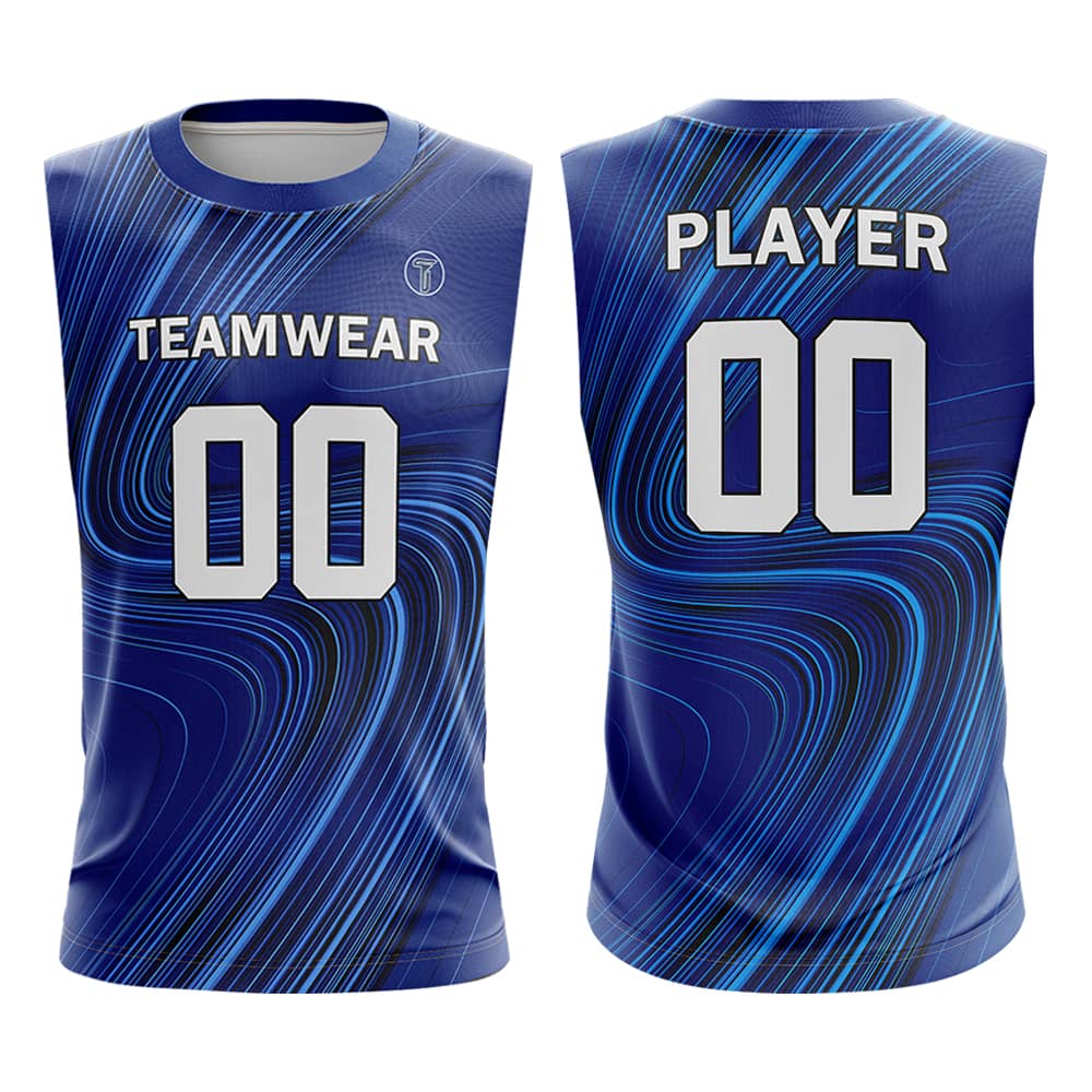 Electric Flow Compression 7V7 Flag football Jersey 3D effect