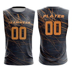 Scratch Burn Compression 7V7 Flag football Jersey 3D effect