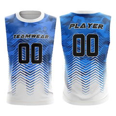 Camo Vortex Compression 7V7 Flag football Jersey 3D effect