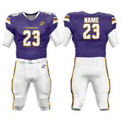 200 Series American Football Jersey & Integrated Pants 3D effect