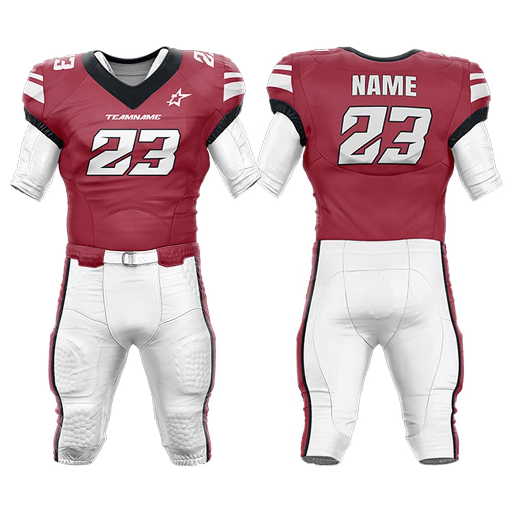 200 Series American Football Jersey & Integrated Pants 3D effect