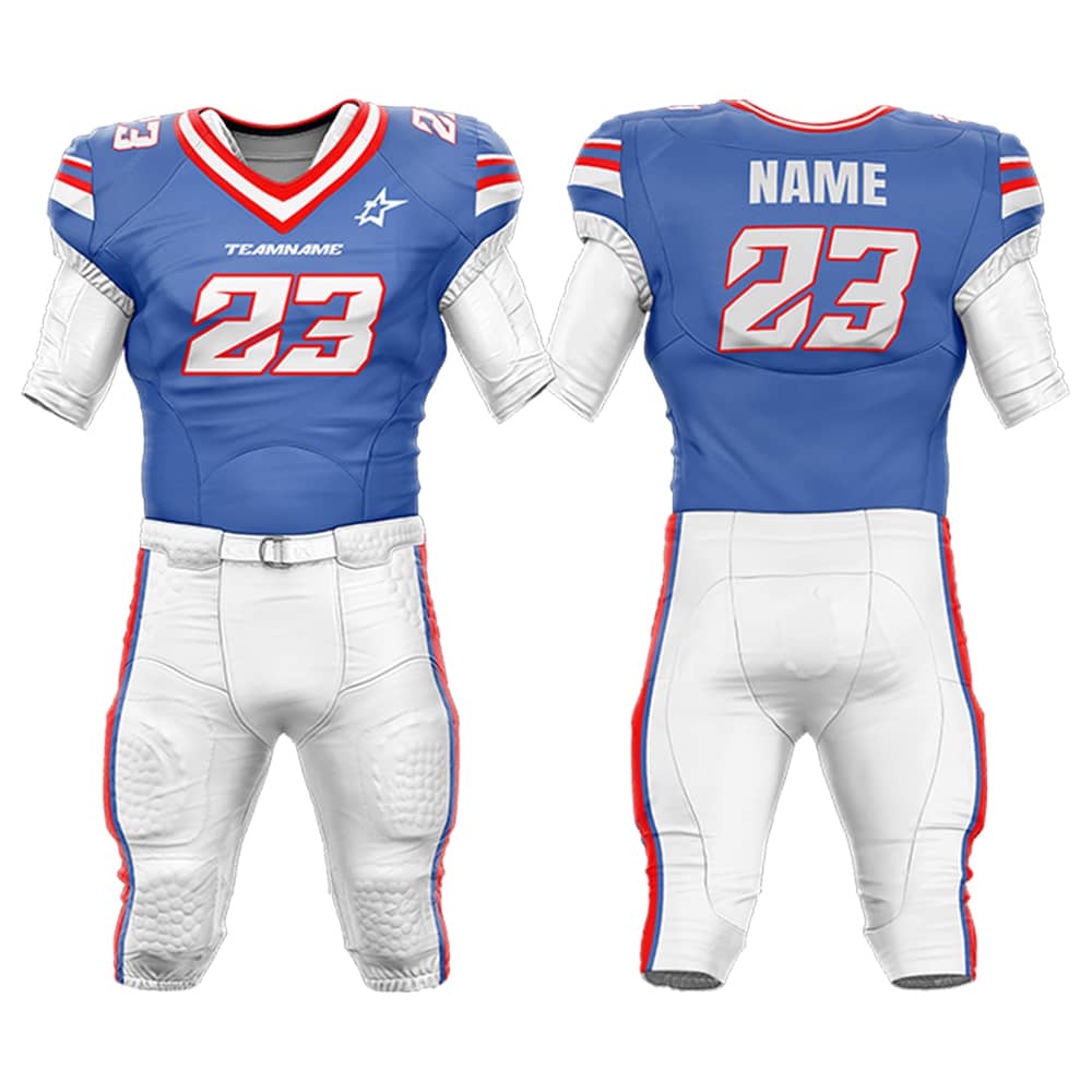 200 Series American Football Jersey & Integrated Pants 3D effect