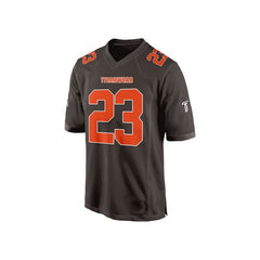 Custom Black-Red Authentic Football Jersey
