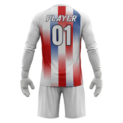 Custom Fusion Weave Soccer Goalkeeper Jersey Set