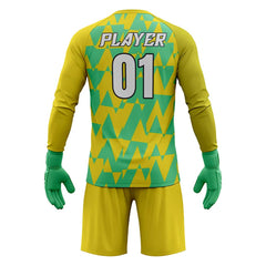 Custom Equinox Band Soccer Goalkeeper Jersey Set