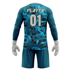 Custom Dynamic Camo Soccer Goalkeeper Jersey Set