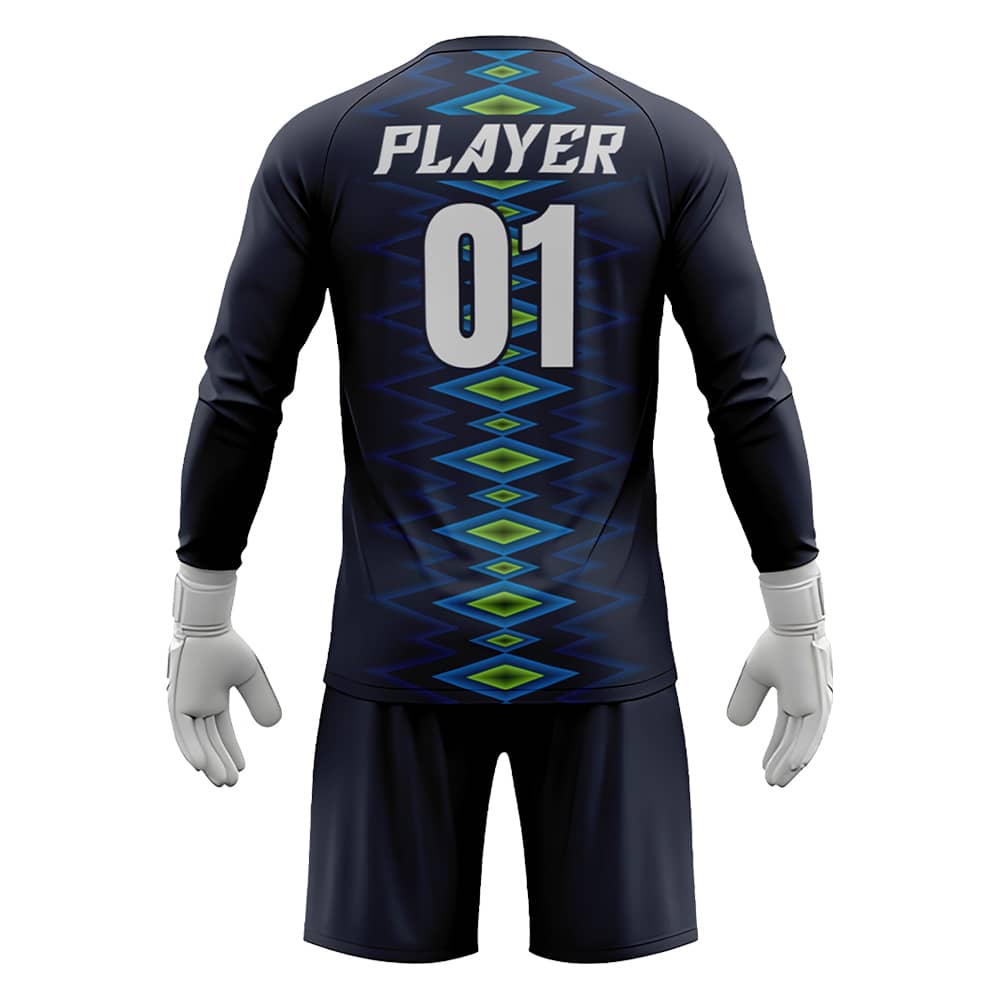 Custom Argyle Soccer Goalkeeper Jersey Set