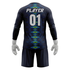 Custom Argyle Soccer Goalkeeper Jersey Set