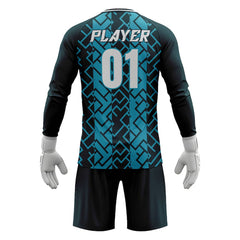 Custom Geometric Soccer Goalkeeper Jersey Set