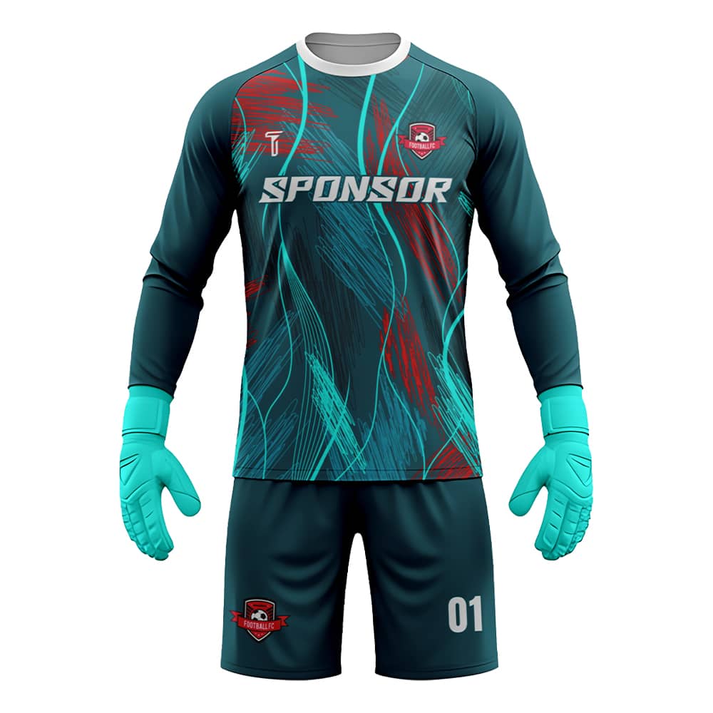 Custom Crosshatch Soccer Goalkeeper Jersey Set