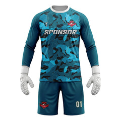 Custom Dynamic Camo Soccer Goalkeeper Jersey Set