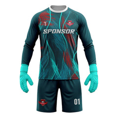 Custom Crosshatch Soccer Goalkeeper Jersey Set