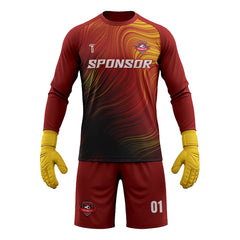 Custom Blaze Soccer Goalkeeper Jersey Set