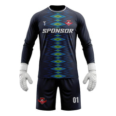 Custom Argyle Soccer Goalkeeper Jersey Set