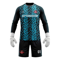 Custom Geometric Soccer Goalkeeper Jersey Set
