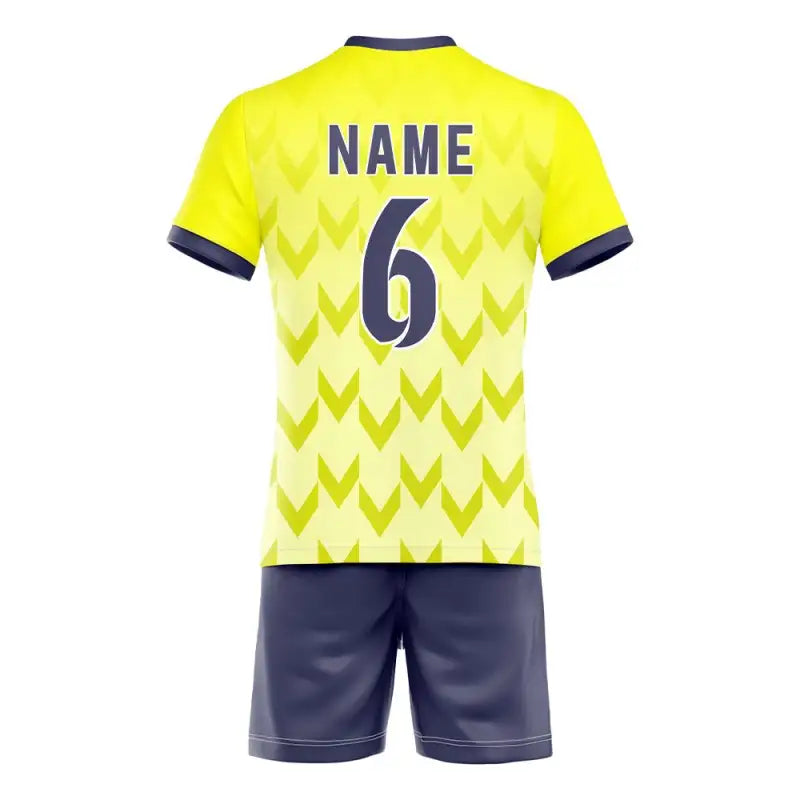 Custom Arrow Gradient Men's Volleyball Jersey Set
