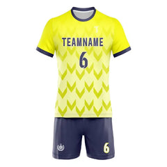 Custom Arrow Gradient Men's Volleyball Jersey Set