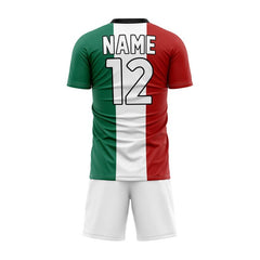 Custom Mexico Flag Team Soccer Jersey Uniform Set