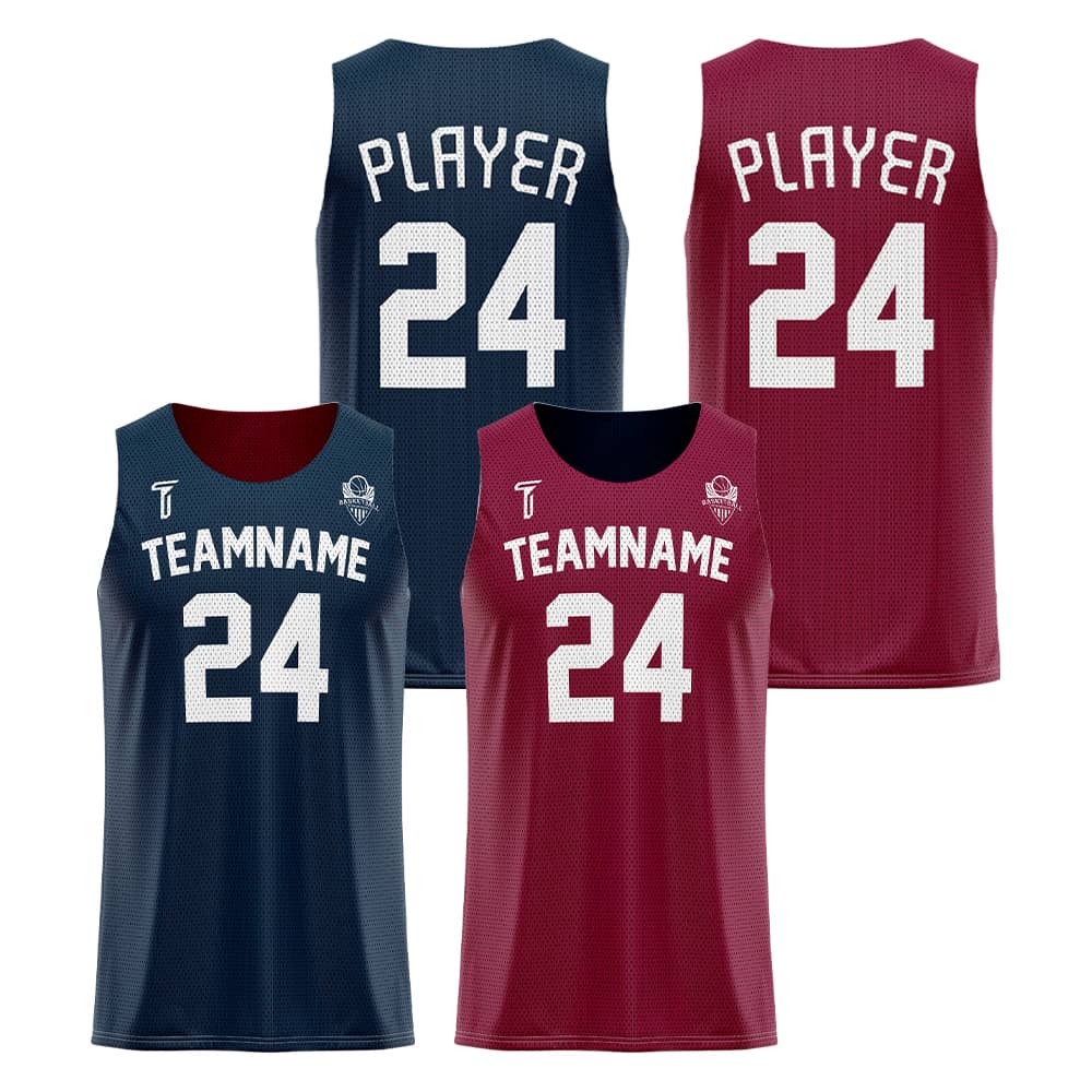 tteamwear custom youth reversible jersey