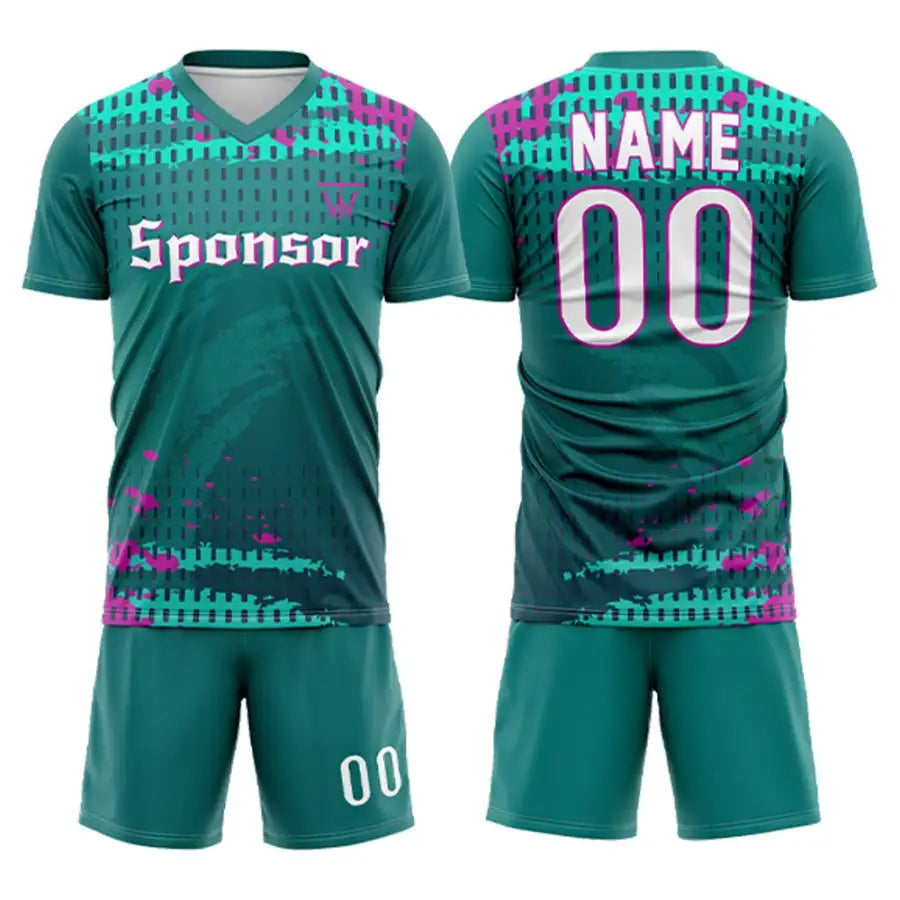 Custom Nebula Team Soccer Jersey Uniform Set