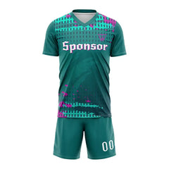 Custom Nebula Team Soccer Jersey Uniform Set