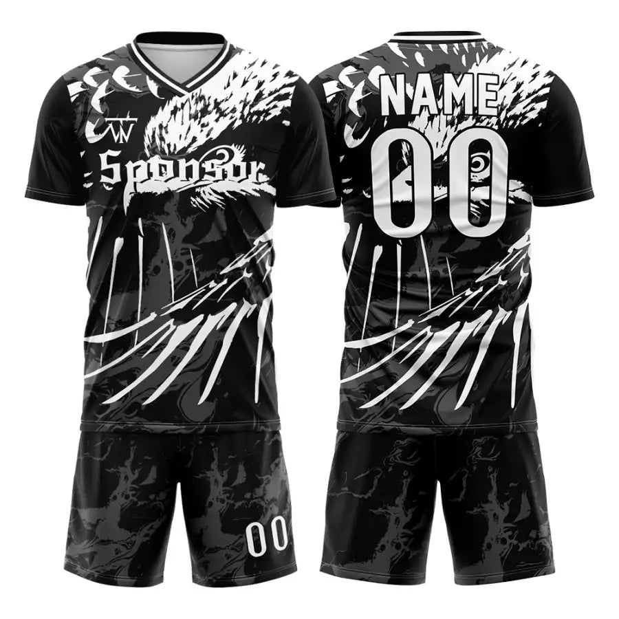 Custom Eagle Team Soccer Jersey Uniform Set