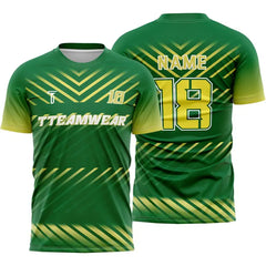 Pioneer Custom Team Adult Youth Green Soccer Jersey