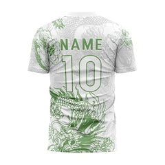 Dragon Custom Team Adult Youth White Soccer Jersey