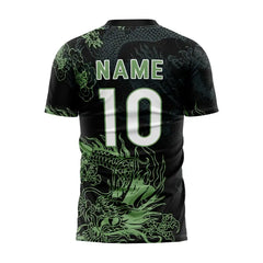 Dragon Custom Team Adult Youth Black Soccer Jersey