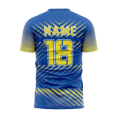 Pioneer Custom Team Adult Youth Blue Soccer Jersey