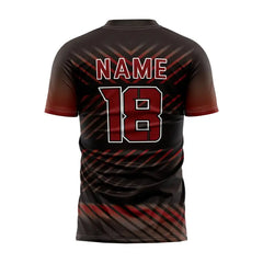 Pioneer Custom Team Adult Youth Dark Red Soccer Jersey