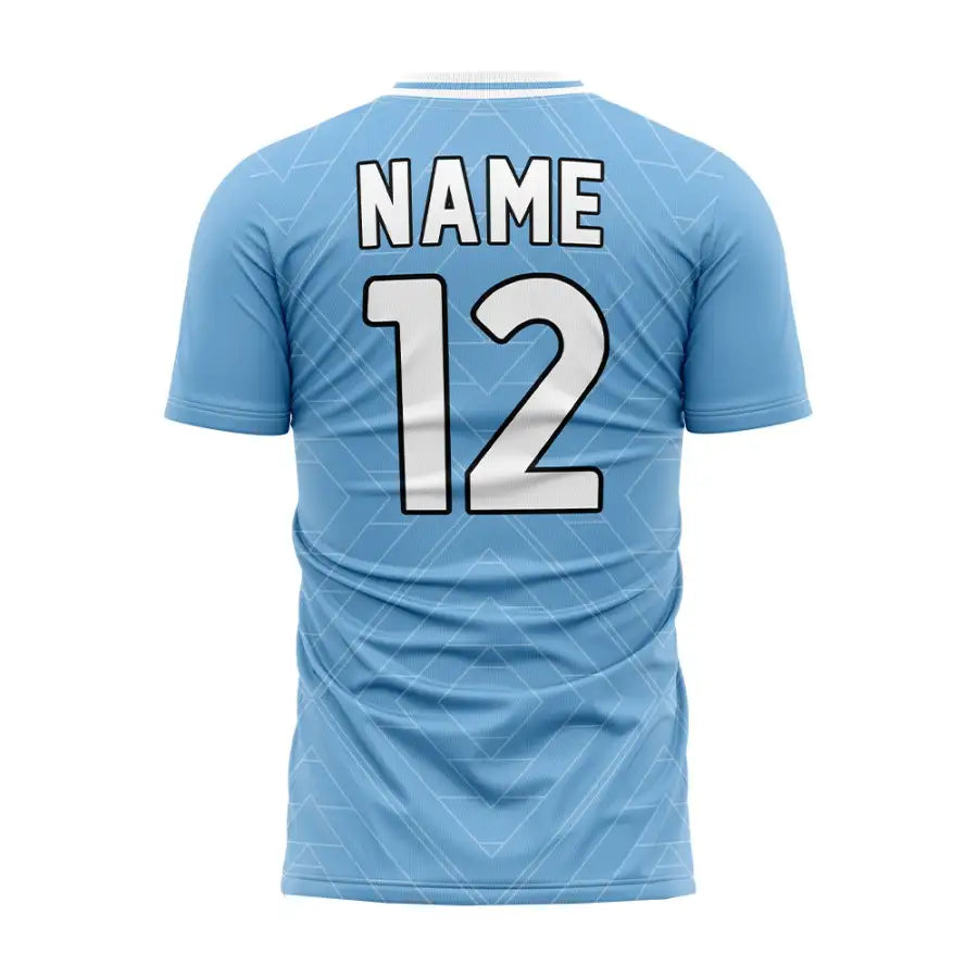 Custom Blue Diamond Team Soccer Jersey
