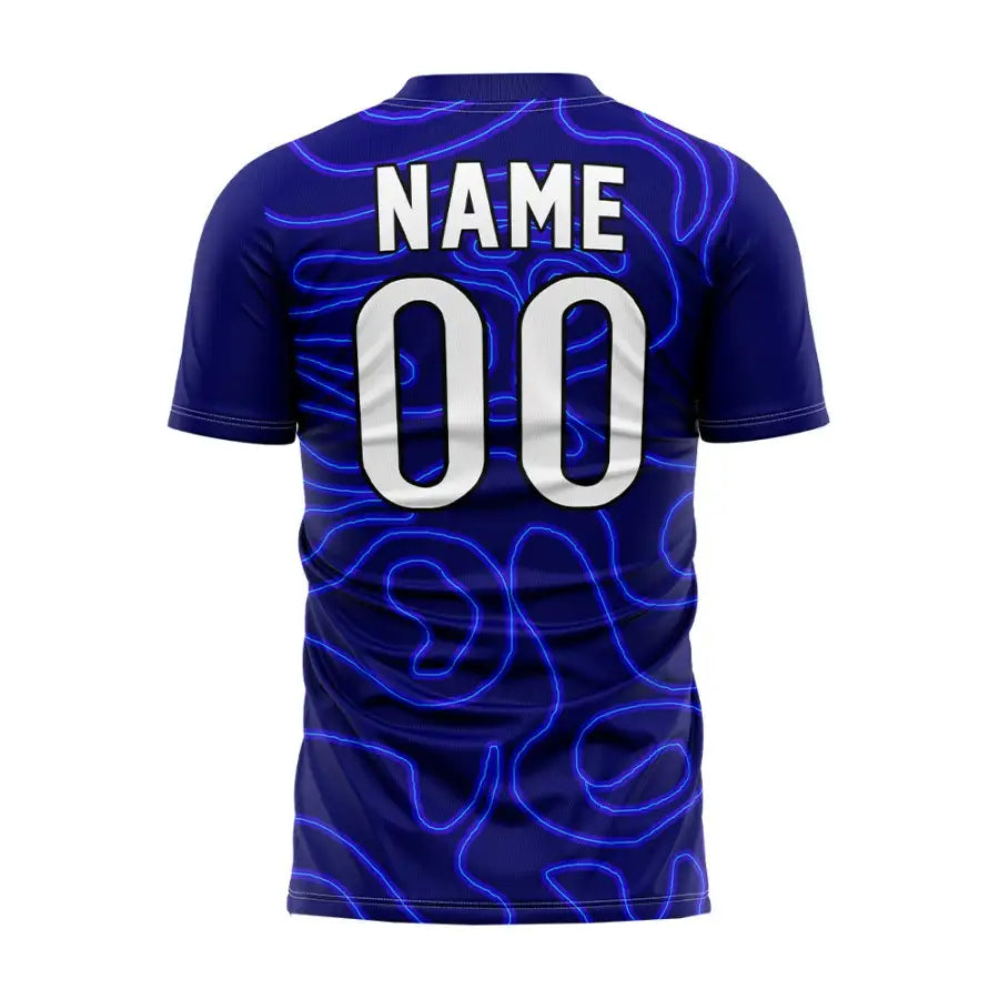 Custom Voltaic Stripes Team Soccer Jersey