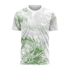 Dragon Custom Team Adult Youth White Soccer Jersey