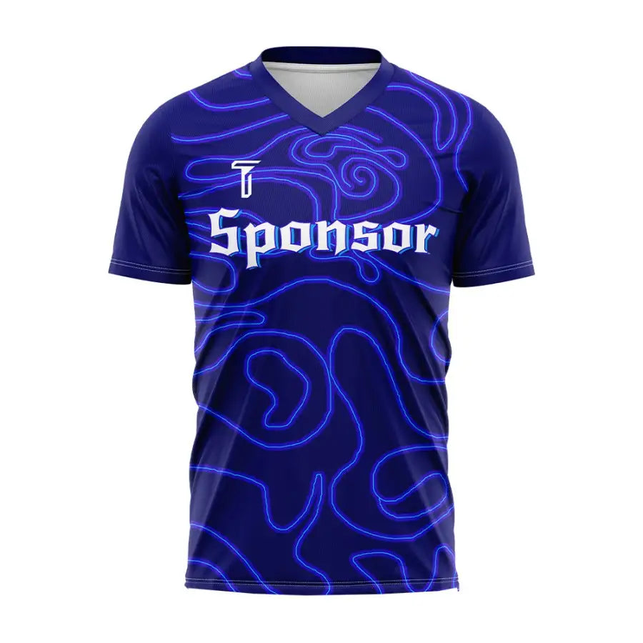 Custom Voltaic Stripes Team Soccer Jersey