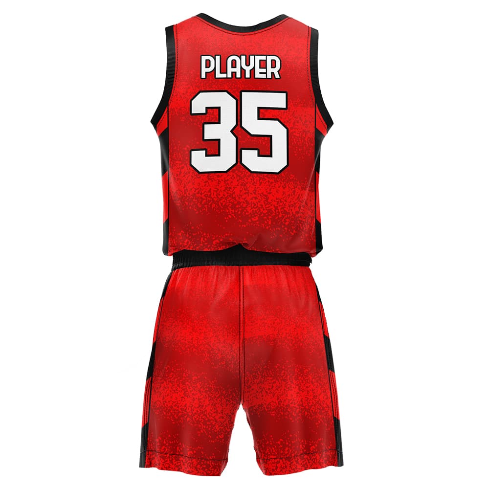 Custom Static Noise Adult Youth Basketball Jersey Set