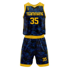Custom Mosaic Adult Youth Basketball Jersey Unifrom Set