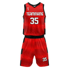 Custom Static Noise Adult Youth Basketball Jersey Set