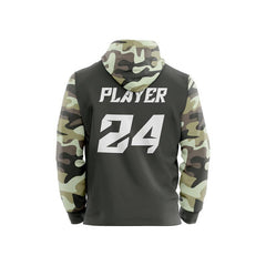 Custom Camo Loose Fit Zipper Cardigan Hoodie Sweatshirt