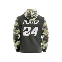 Custom Camo Loose-Fit Pullover Hoodie Sweatshirt