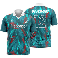 Custom Team Crosshatch Adult Youth Polo Shirt