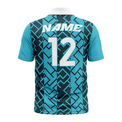 Custom Team Geometric Adult Youth Polo Shirt