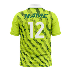 Jungle Pulse Polo Shirt 3D back