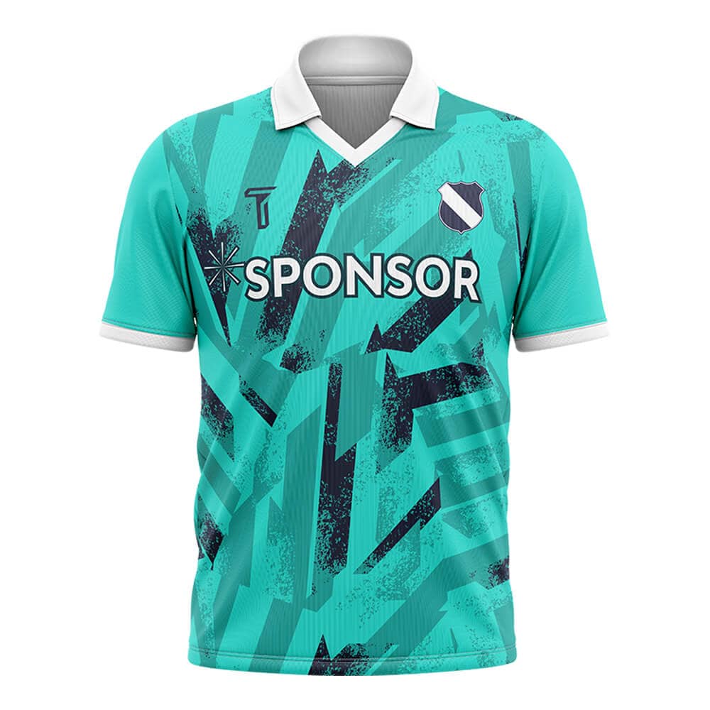 Sapphire Trace Polo Shirt 3D front