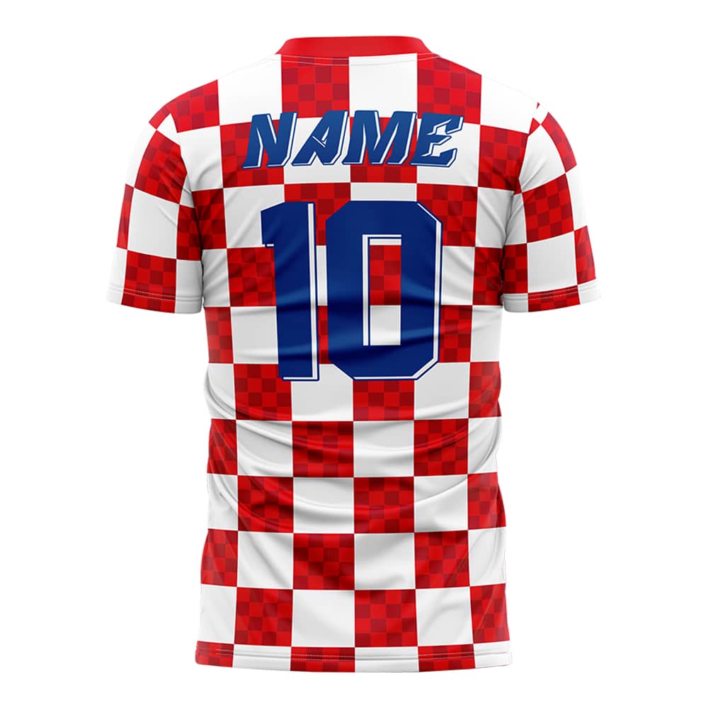 Checkerboard Custom Team Soccer Jersey